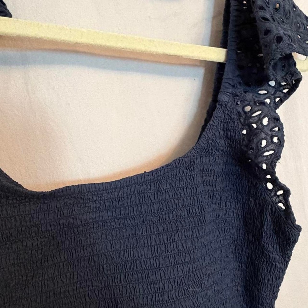 Blue Crop Top - Picture 2 of 4